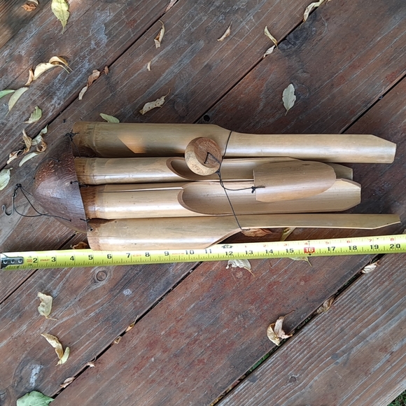 Bamboo and Coco wind chimes - Picture 2 of 2